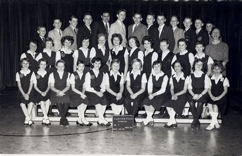 Ian Roach shares two great photos of his 1959-60 Grade 7 class at Cartierville School ...