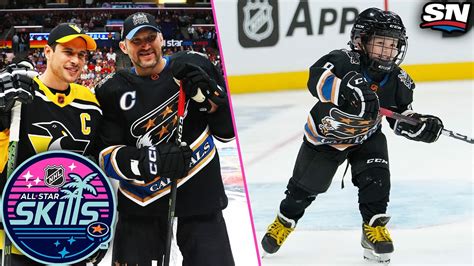 Sidney Crosby Teams Up With Alexander Ovechkin And Son Sergei For Breakaway Challenge Youtube