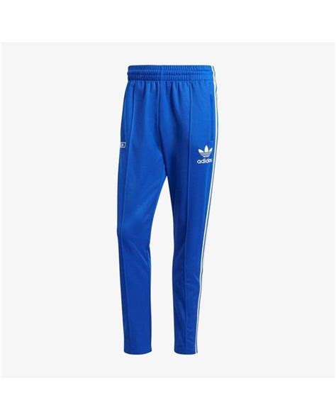 Adidas Italy Beckenbauer Track Pant In Blue For Men Lyst