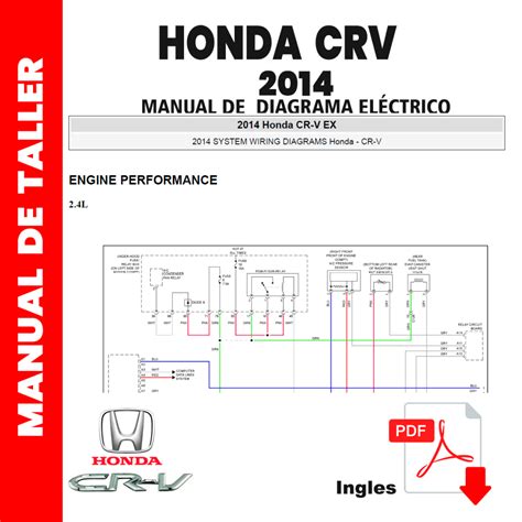 Manual Diagramas El Ctricos Honda Crv Al Data Manuales