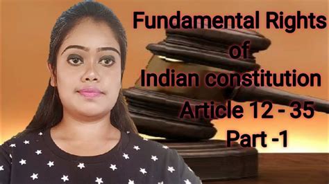 Fundamental Rights Of Indian Constitution Fundamental Rights Article