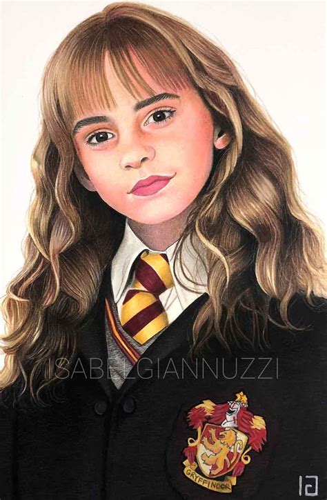 Drawing Hermione Grnager Emma Watson Harry Potter Drawings Emma