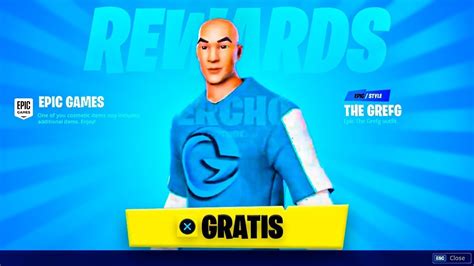 Como Conseguir Gratis La Skin De Grefg Calvo De Fortnite En Directo