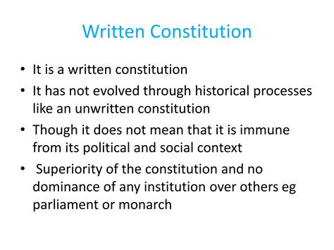 Salient Features Of Pakistan S Constitution Ppt