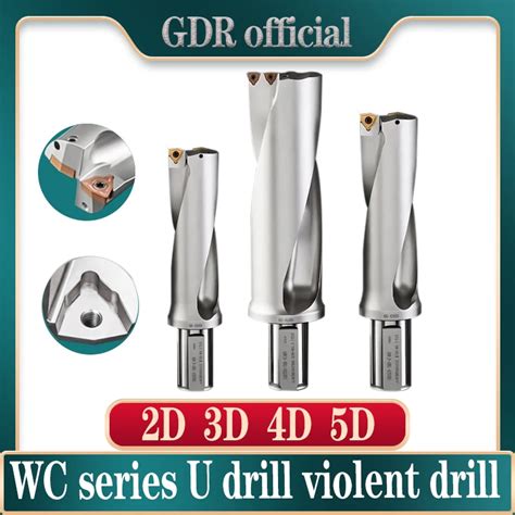 U Drill SP WC Series Insert Bit U Drill 2D 3D 4D High Quality Drilling