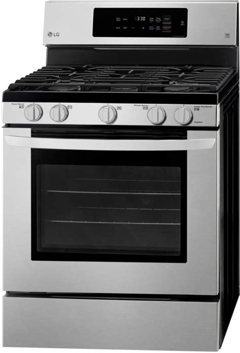 Lg Lrg3194st 30 Inch Freestanding Gas Range With Smartdiagnosis™ Superboil™ 17000 Btu 5