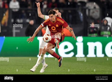 Paulo Dybala Of AS Roma During The Europa League Football Match Between