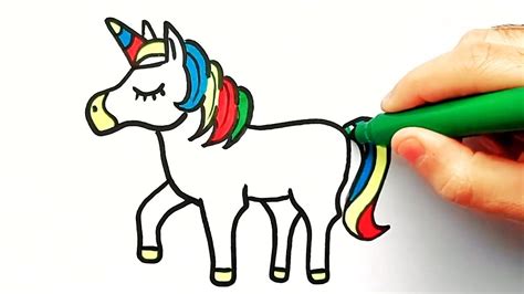 Comment Dessiner Une Licorne Facilement Youtube