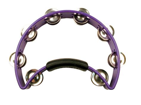 Rhythm Tech Tambourine Nickel Jingles Purple – Drumland Canada