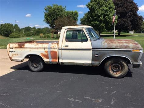 1975 Ford F100 Crown Vic Swap Classic Ford F 100 1975 For Sale