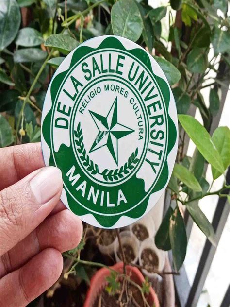 DE LA SALLE UNIVERSITY Waterproof Car Sticker LOGO 3 inches COD | Lazada PH