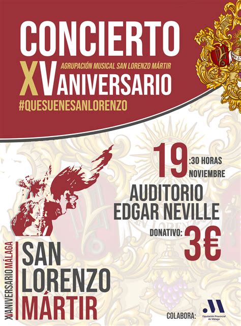 Concierto XV Aniversario AM San Lorenzo - AM San Lorenzo Mártir - Málaga