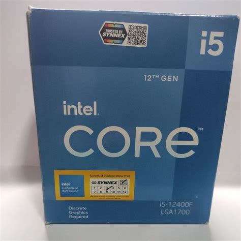 Intel I5-12400F / i5 12400f ประกันยาว มือสอง | Shopee Thailand