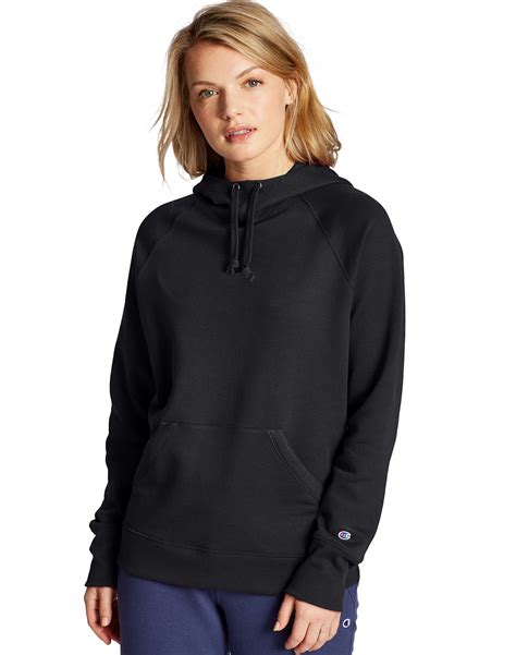 Champion Womens Powerblend Fleece Pullover Hoodie