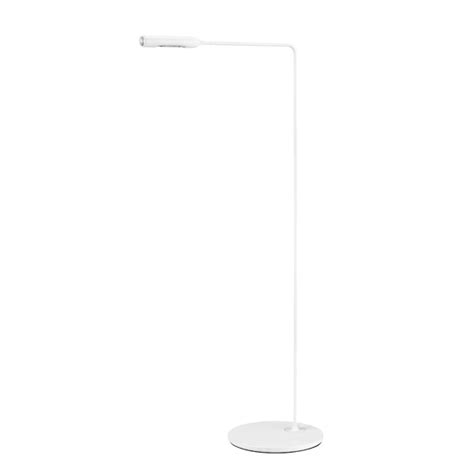 Lumina Lampada Da Terra Flo Lounge Bianco Opaco K Alluminio