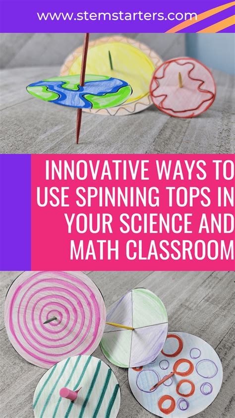 Innovative Ways to Use Spinning Tops in Your Science and Math Classroom ...