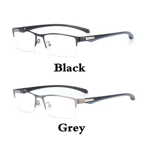 New Transition Progressive Multifocal Lenses Multi Focus Reading Glasses Half Rim Men Women