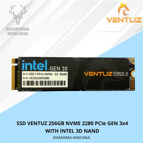 Jual Ssd Ventuz Gb Nvme Pcie Gen X With Intel D Nand