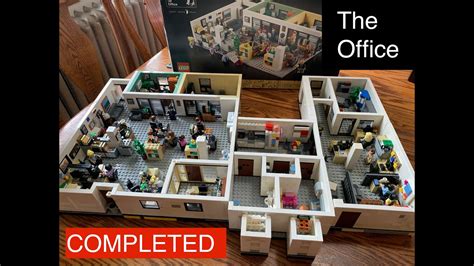 I Completed The Office Lego Set YouTube