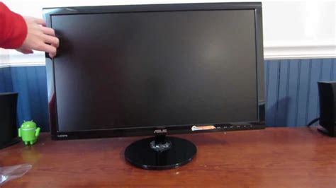 Asus Vs248h P 24 Inch Full Hd Lcd Monitor Unboxing Youtube