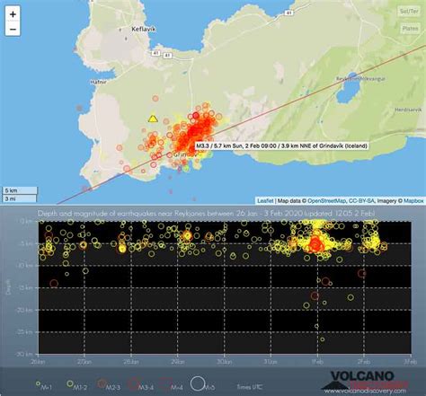 Mt Thorbjorn Volcano Reykjanes Peninsula Iceland Increasing