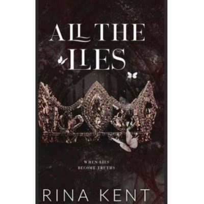 All The Lies A Dark New Adult Romance Lies Truths Duet Book