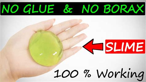 No Glue Dish Soap Slime Asmr How To Make Slime With Dish Soap Without