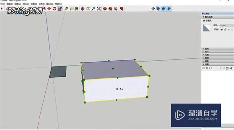 Sketchup中如何调整模型尺寸？溜溜自学网