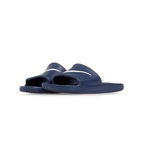 Nike Slides Kawa Shower Midnight Navy White Bludshop