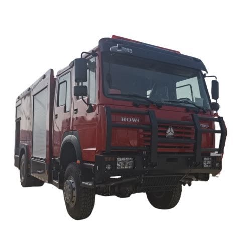 Sinotruk HOWO 4 4 8000 Liter Water Foam Fire Fighting Fire Truck Fire