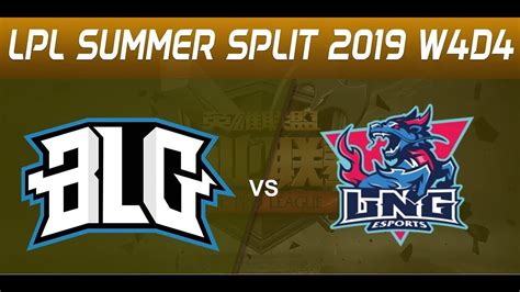 Bilibili Gaming Vs LNG Esports LPL Summer 2019 W4G2 FULL GAME YouTube