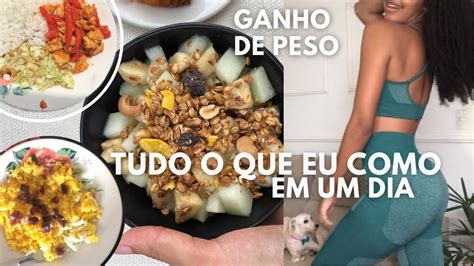 O QUE EU COMO EM UM DIA GANHO DE MASSA ECTOMORFO Alimentacaosaudavel