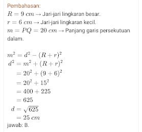 LUAS SEGI N BERATURAN JARI JARI LINGKARAN LUAR DAN LINGKARAN DALAM