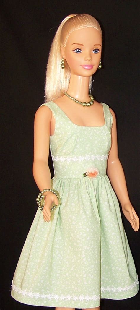 My Size Barbie Wearing Doll Fashions Now Available At Sew Dolly Cute