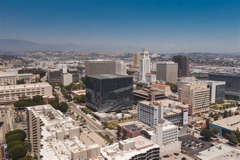 Aerial Photography of City Buildings Under Blue Sky · Free Stock Photo