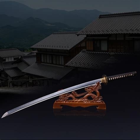 Espada Samurái Japonesa Katana Real De Acero Al Carbono T10 Hecha A