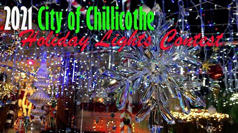 2021 City Of Chillicothe Holiday Lights Contest Winners YouTube