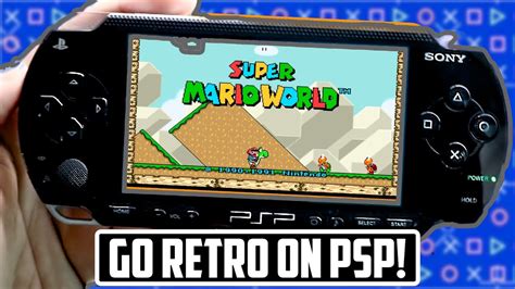 Play The Retro Games You Love On Psp With Retroarch Youtube