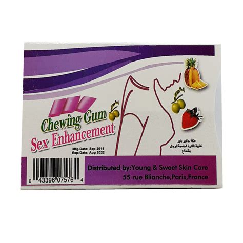 Chewing Gum Sex Enhancement For Women Purple