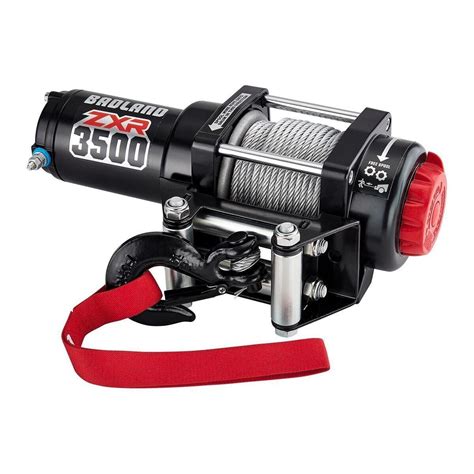 Badland Zxr3500 Lb Atvpowersport 12v Winch With Wire Rope Ebay