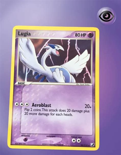 Lugia 29 115 Ex Unseen Forces TCG Coleccionistas