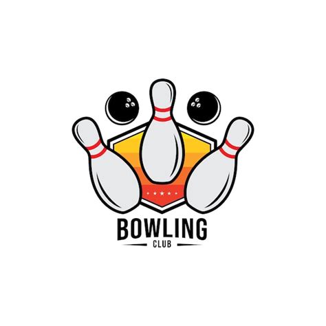 Premium Vector Vector Vintage Monochrome Style Bowling Logo Icon Symbol Bowling Ball