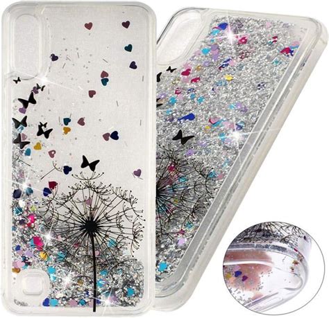 Coque Liquide Flowing Glitter Silicone Housse Dessin Anim Tpu