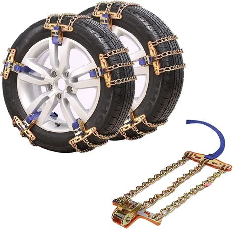 Anti Slip Tire Chains, Snow Chains Car Anti Slip Tire Chains Anti Skid ...