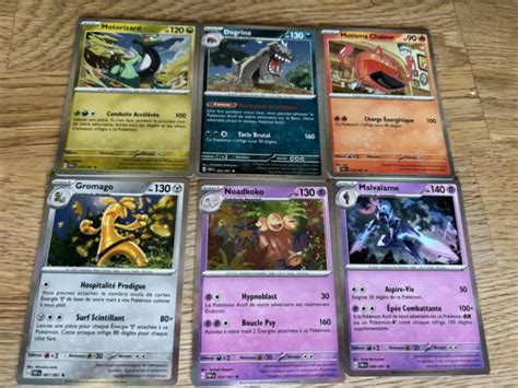 Lot De Cartes Pokemon Destin Es De Paldea Ev Eur Picclick Fr