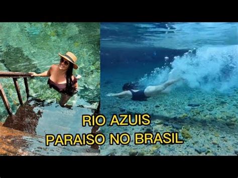 TEMOS O PARAISO NO BRASIL E POUCOS SABEM TUDO SOBRE RIO AZUIS