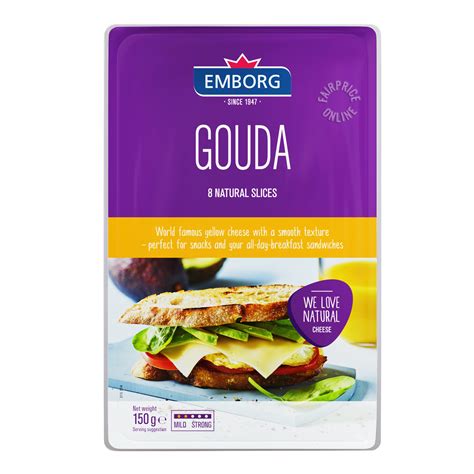 Emborg Natural Slices Gouda NTUC FairPrice