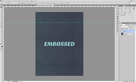 Create A Realistic Embossdeboss Effect In Photoshop Tutorial