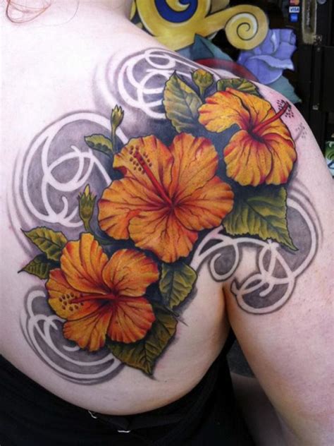 Hibiscus Tattoo 40 Magnificent Hibiscus Flower Tattoos