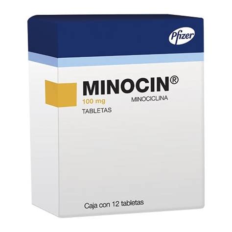 Minocin 100 Mg 12 Tabletas Farmacias Klyns